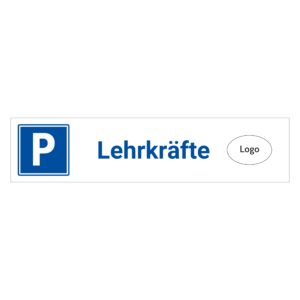 Parkplatzschild individuell